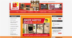 Desktop Screenshot of mahon.cz